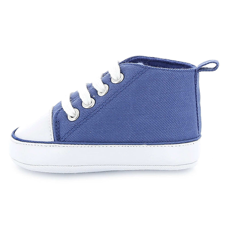 Baskets montantes en toile