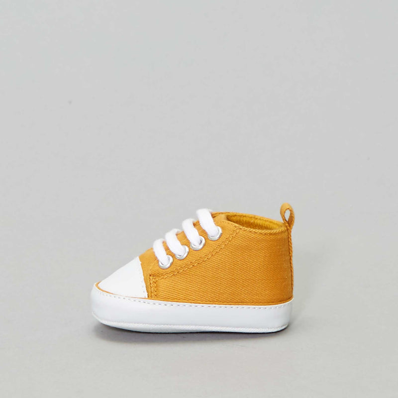 Baskets montantes en toile