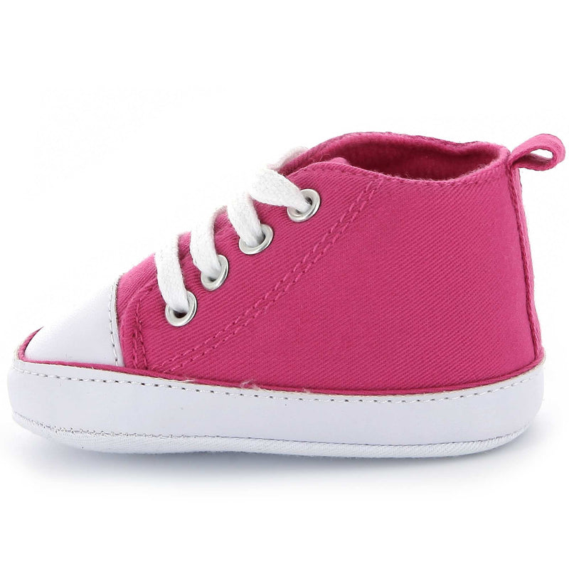 Baskets montantes en toile