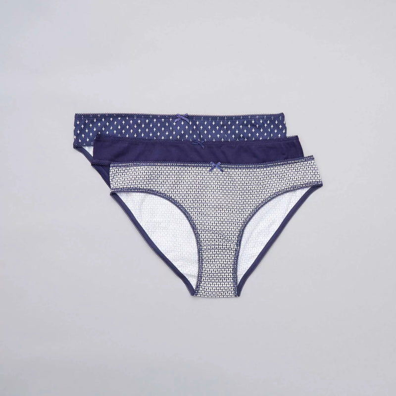 bleu marine/blanc