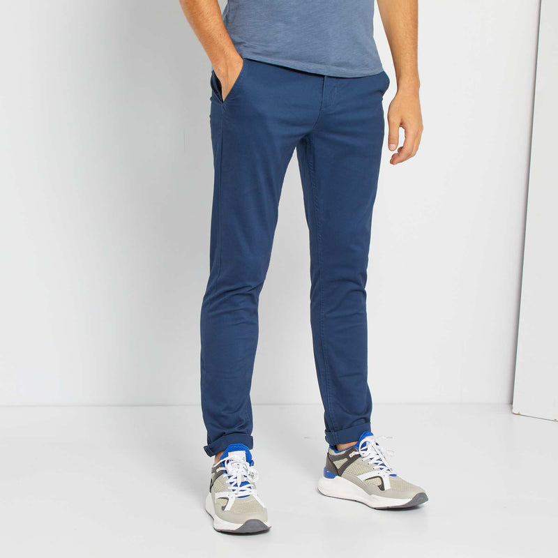 Pantalon chino slim