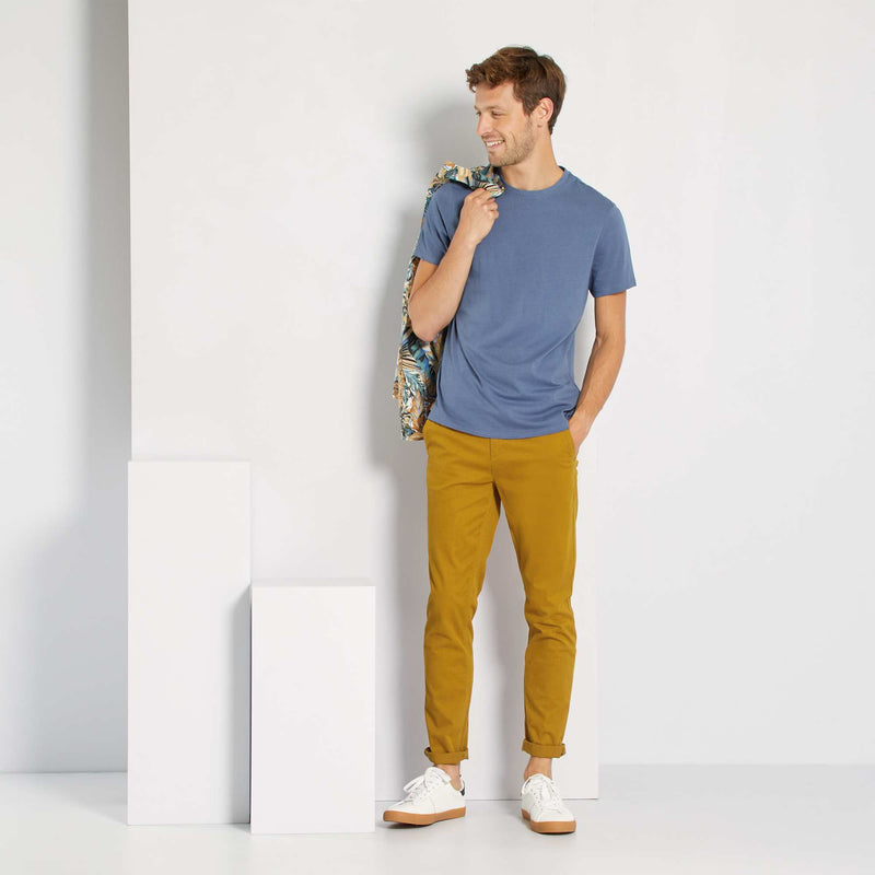Pantalon chino slim