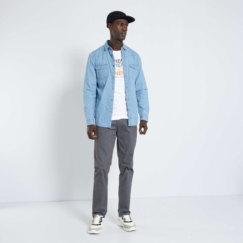 Pantalon chino slim
