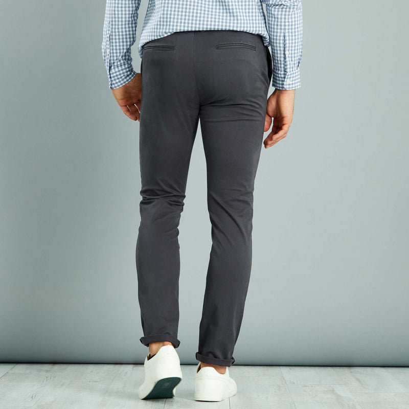Pantalon chino slim