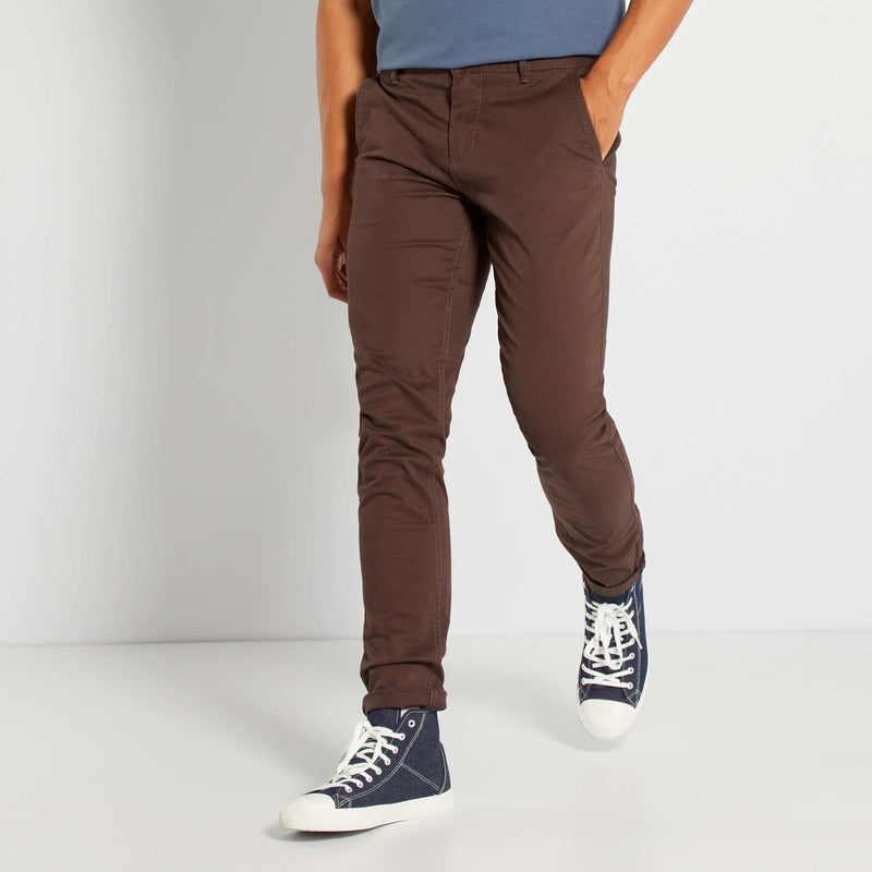 Pantalon chino slim