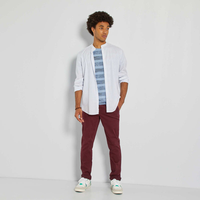 Pantalon chino slim