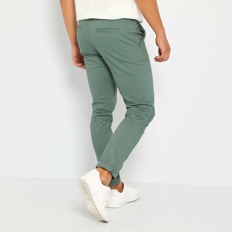 Pantalon chino slim