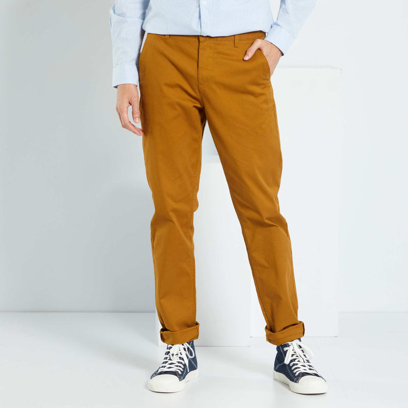 Pantalon chino slim