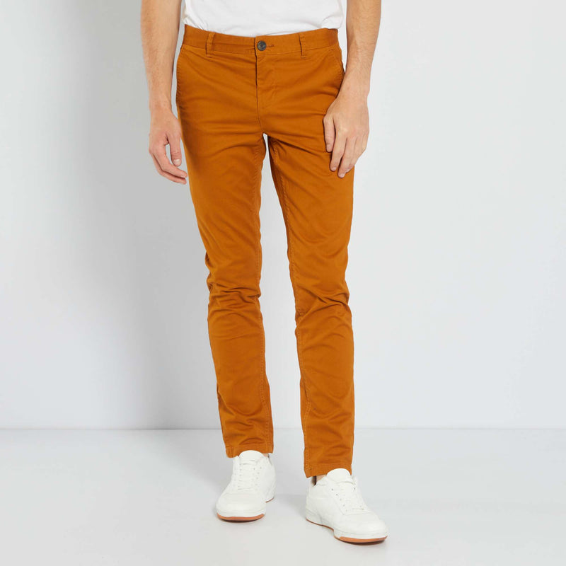 Pantalon chino slim