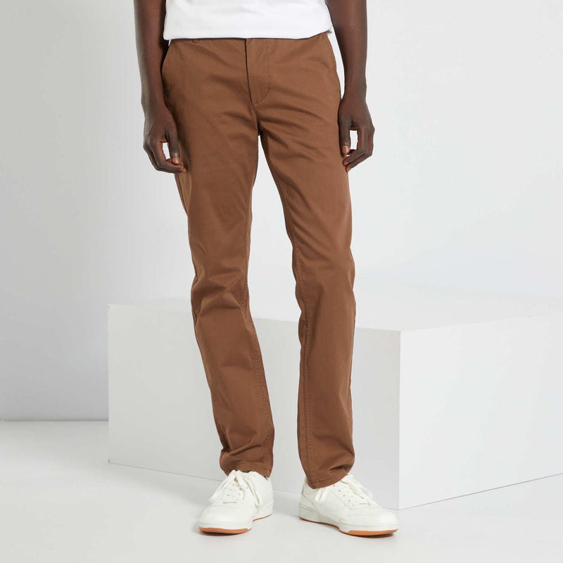 Pantalon chino slim