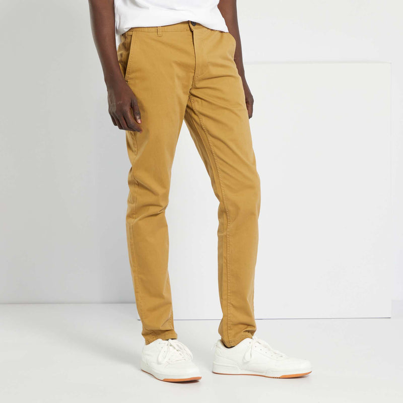 Pantalon chino slim