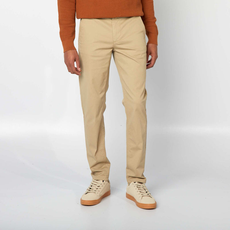 Pantalon chino slim