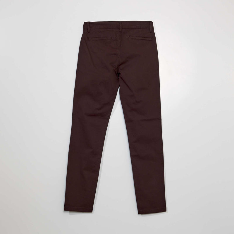 Pantalon chino slim