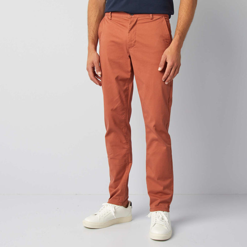 Pantalon chino slim