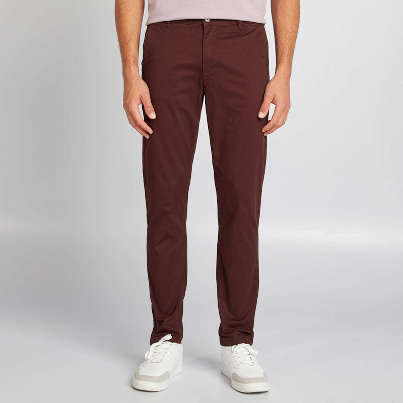 Pantalon chino slim
