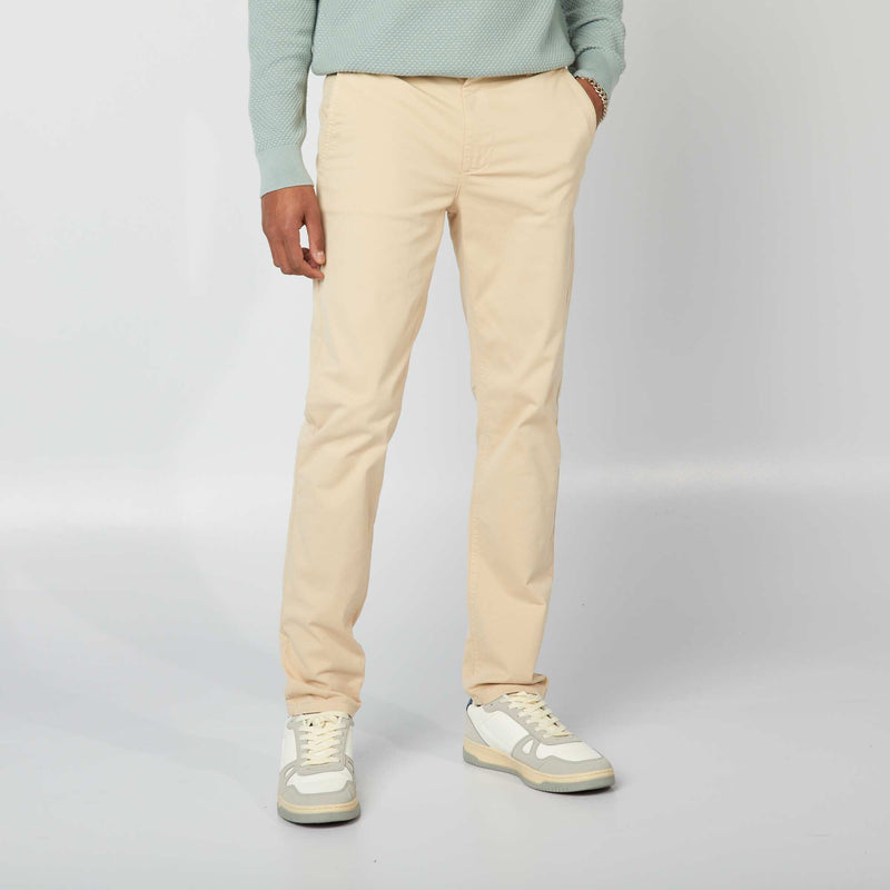 Pantalon chino slim