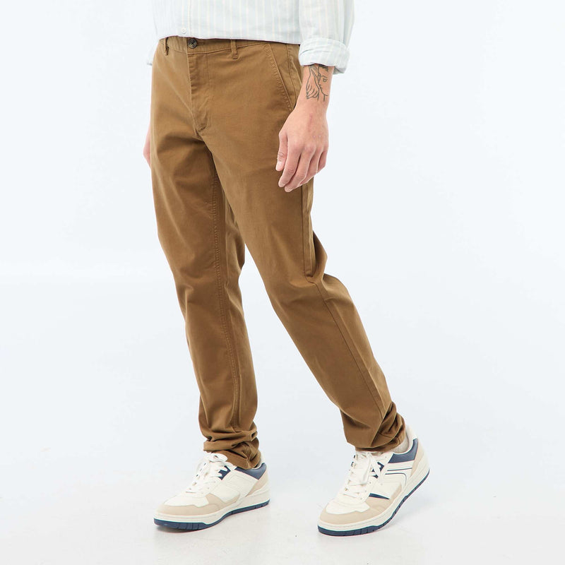 Pantalon chino slim