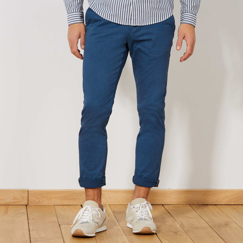 Pantalon chino slim
