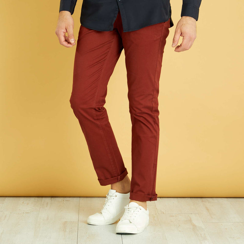 Pantalon chino slim