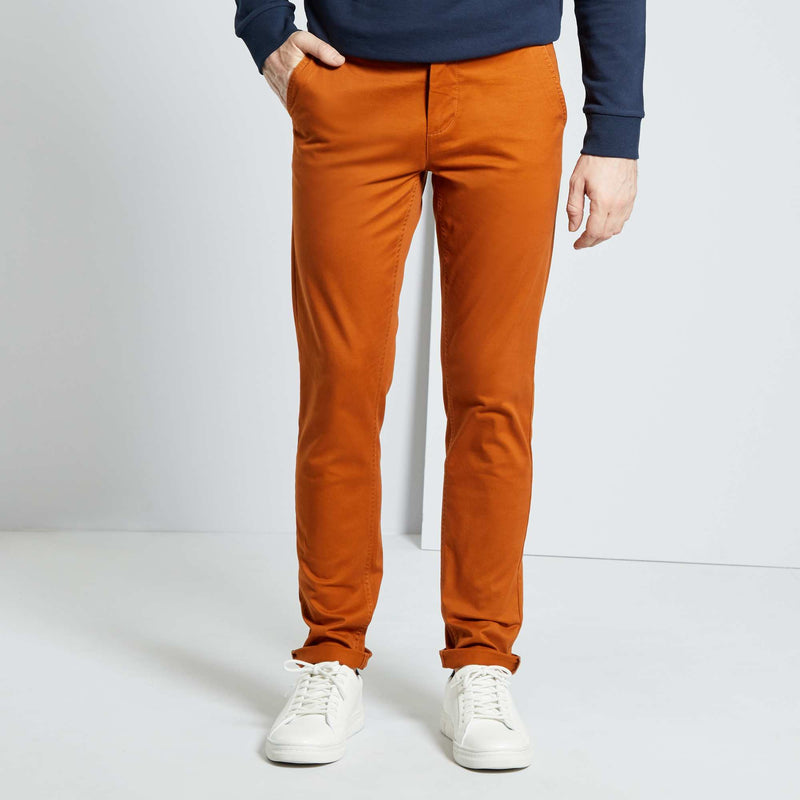 Pantalon chino slim