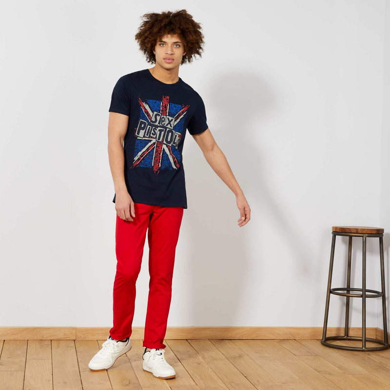 Pantalon chino slim