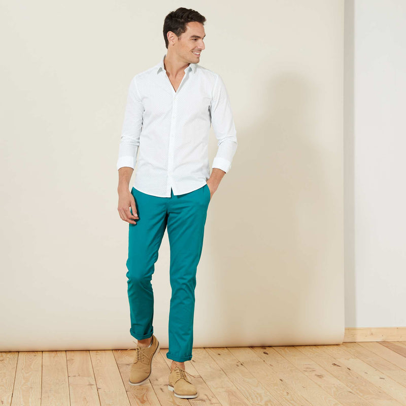 Pantalon chino slim
