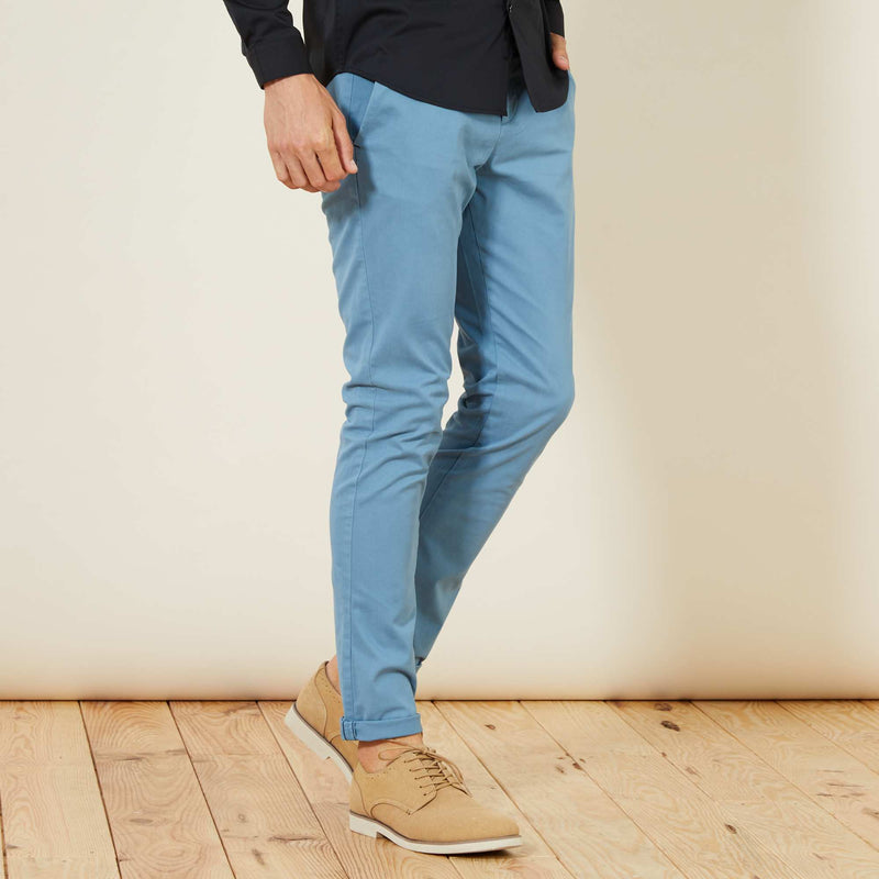 Pantalon chino slim
