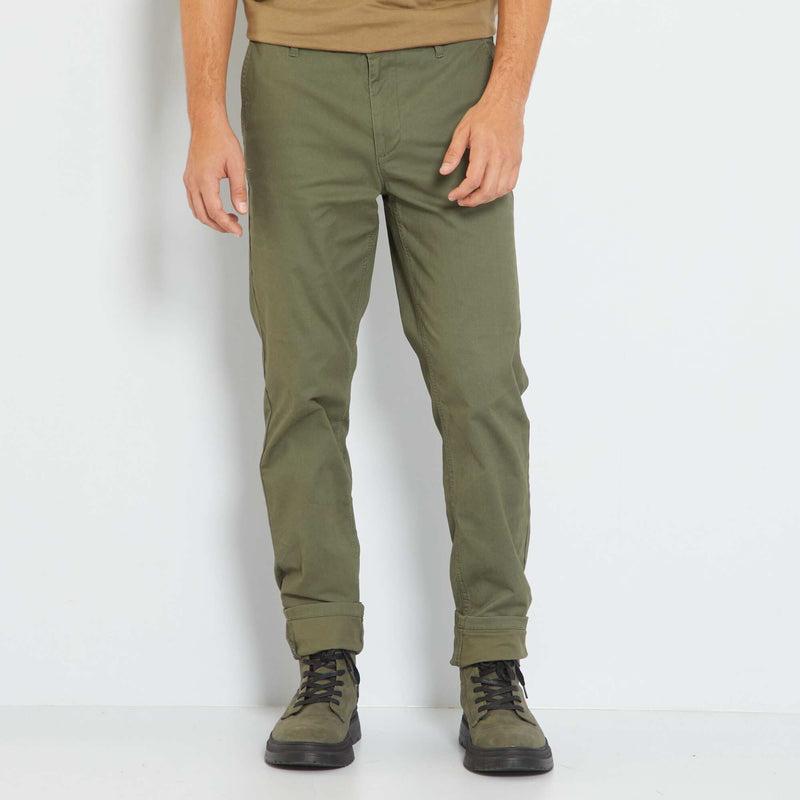 Pantalon chino slim