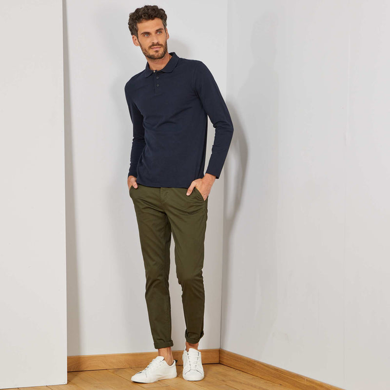 Pantalon chino slim