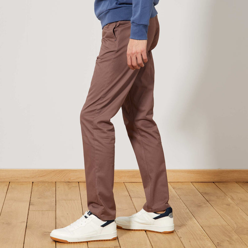 Pantalon chino slim