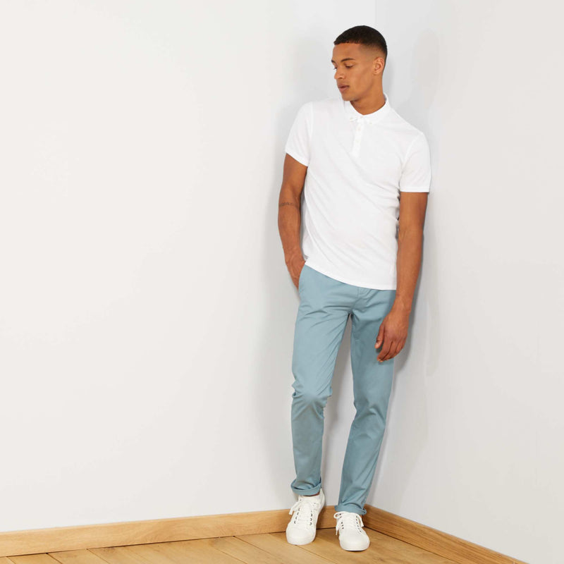 Pantalon chino slim
