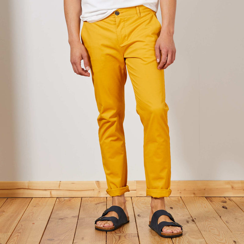 Pantalon chino slim