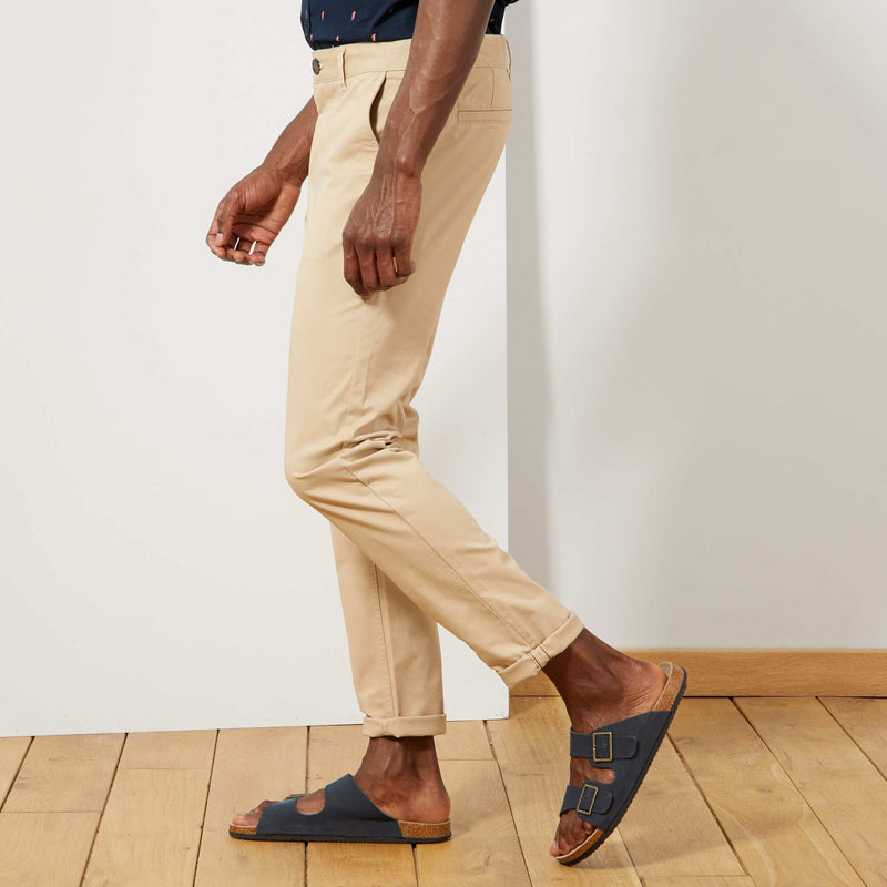 Pantalon chino slim