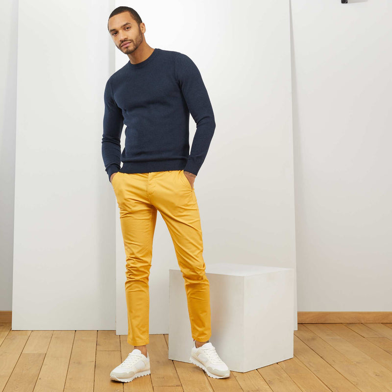 Pantalon chino slim
