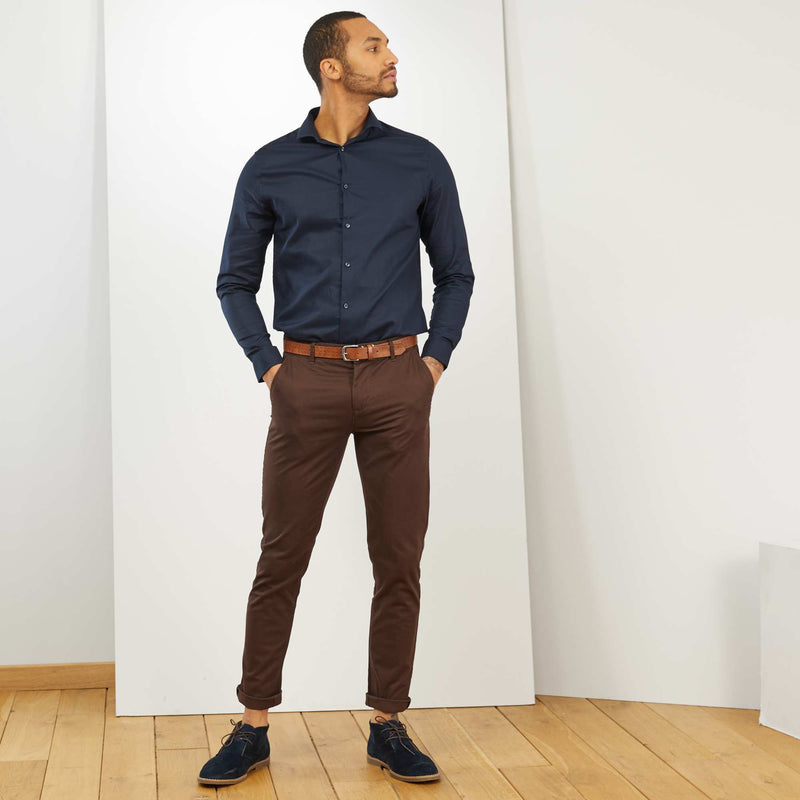 Pantalon chino slim