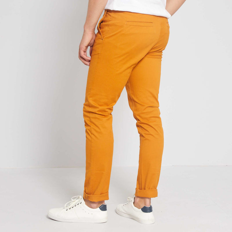 Pantalon chino slim