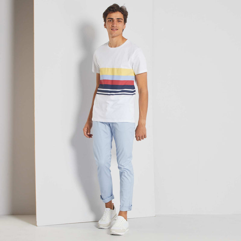 Pantalon chino slim