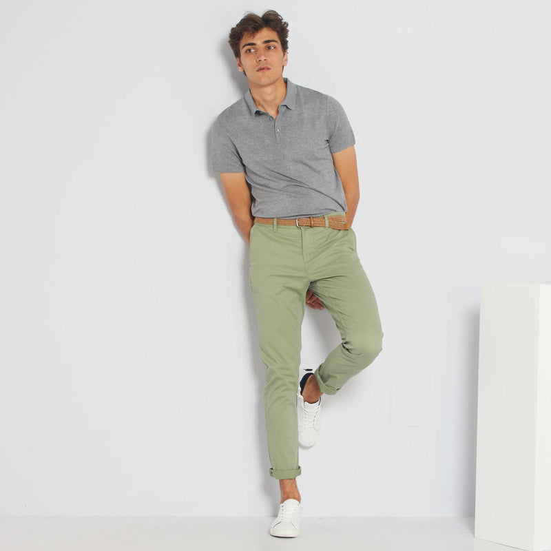 Pantalon chino slim
