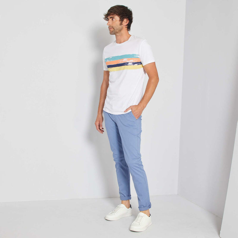 Pantalon chino slim