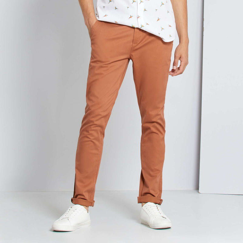 Pantalon chino slim