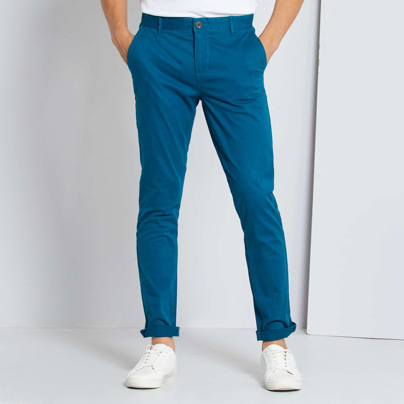 Pantalon chino slim