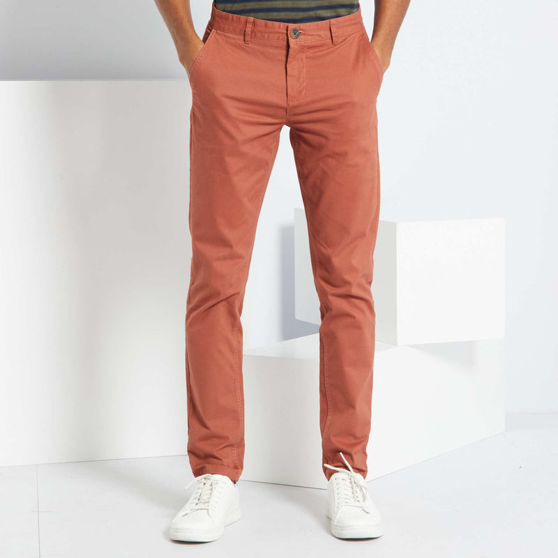 Pantalon chino slim
