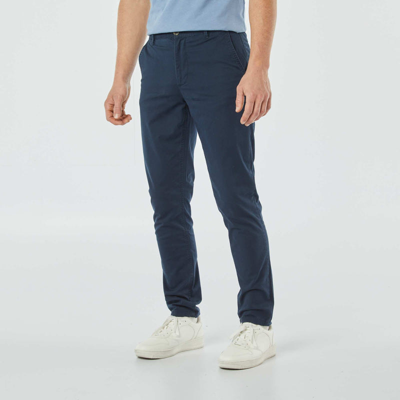 Pantalon chino slim