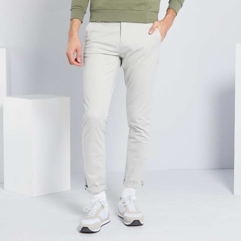 Pantalon chino slim
