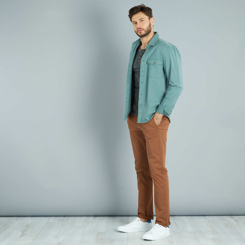 Pantalon chino slim