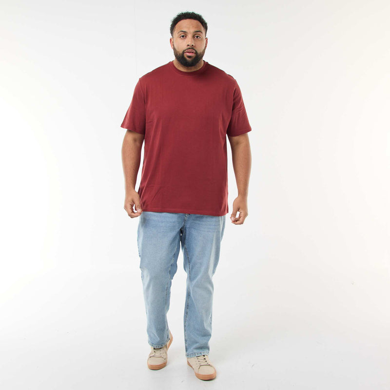 T-shirt uni en maille jersey