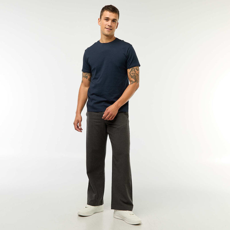 T-shirt droit en jersey uni