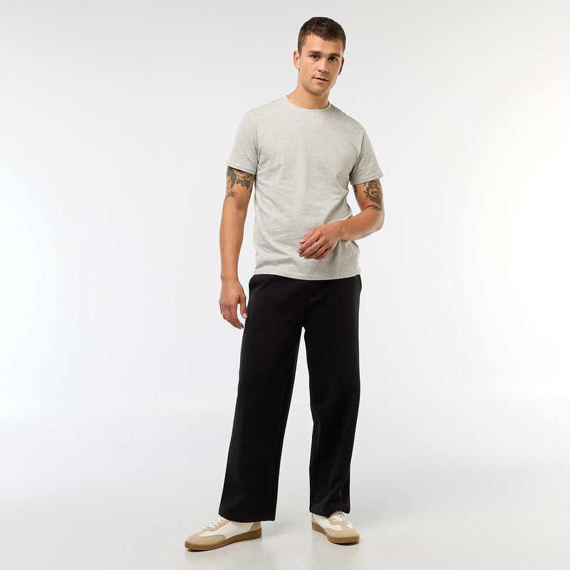 T-shirt droit en jersey uni