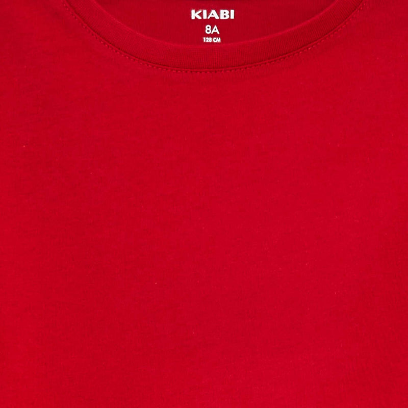 T-shirt basique en jersey uni