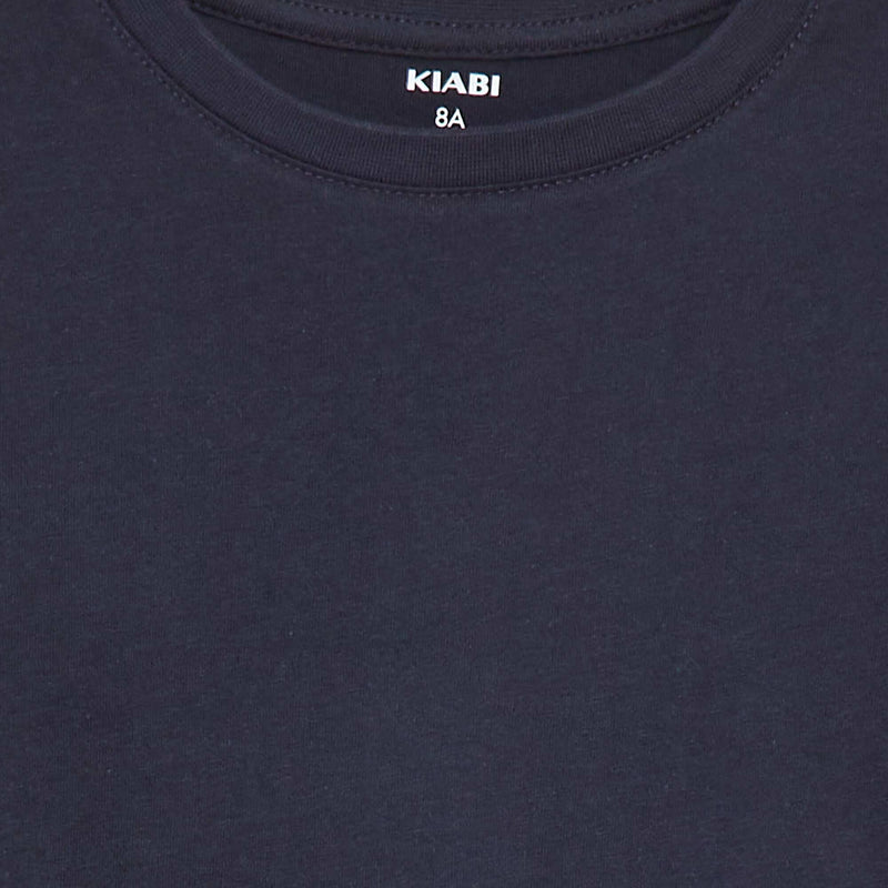 T-shirt basique en jersey uni
